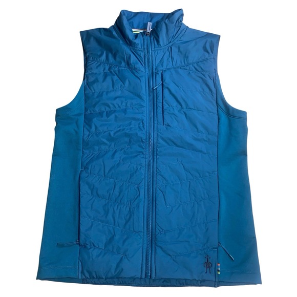 NWT Smartwool Smartloft Vest Men's Small Twilight Blue — $185 Retail - Picture 2 of 10